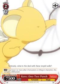 Kero: One-Two Punch (CCS/WX01-T15 TD) [Cardcaptor Sakura: Clear Card] - POKÉ JEUX