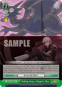Kicking Away a Dragon's Rear (ARI/S103-E042 U) [Arifureta: From Commonplace to World's Strongest] - POKÉ JEUX