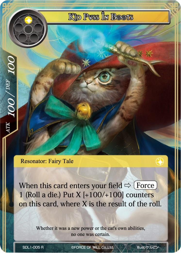 Kid Puss in Boots (SDL1-005) [Starter Deck: Fairy Tale Force] - POKÉ JEUX
