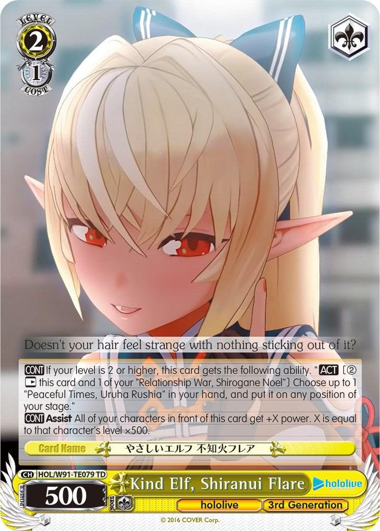 Kind Elf, Shiranui Flare (HOL/W91-TE079 TD) [hololive production] - POKÉ JEUX