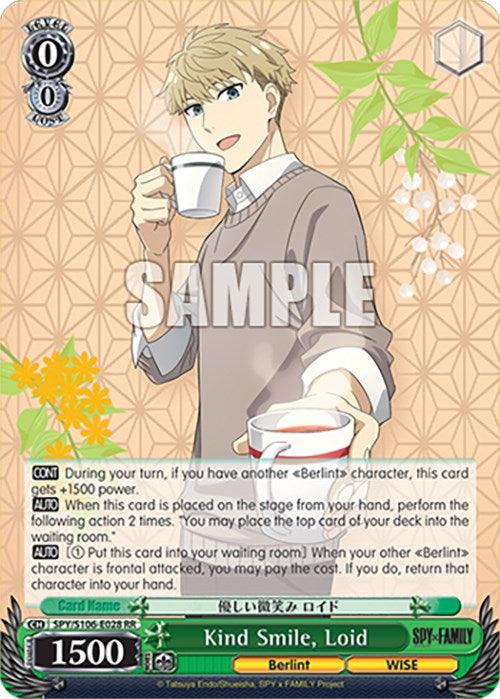 Kind Smile, Loid (SPY/S106-E028 RR) [SPY x FAMILY] - POKÉ JEUX