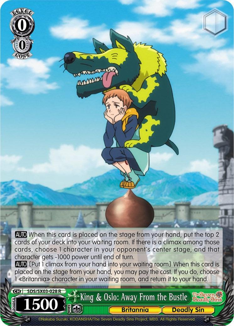 King & Oslo: Away From the Bustle (SDS/SX03-028 R) [The Seven Deadly Sins] - POKÉ JEUX