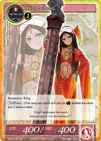 King Ashoka (SR) (VIN001-020) [Vingolf: Engage Knights] - POKÉ JEUX