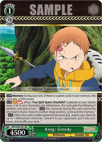 King: Greedy (Foil) [The Seven Deadly Sins: Revival of The Commandments] - POKÉ JEUX