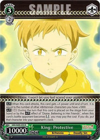 King: Protective (Foil) [The Seven Deadly Sins: Revival of The Commandments] - POKÉ JEUX