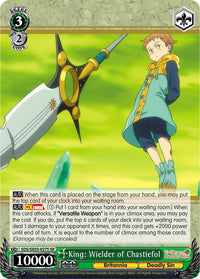 King: Wielder of Chastiefol (SDS/SX03-027S SR) [The Seven Deadly Sins] - POKÉ JEUX