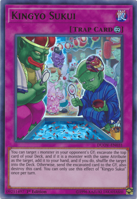 Kingyo Sukui [DUOV-EN031] Ultra Rare - POKÉ JEUX