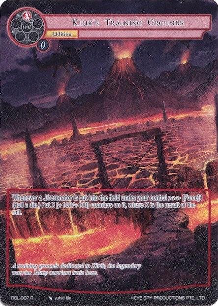 Kirik's Training Grounds (Full Art) (ROL-007) [Rebirth of Legend] - POKÉ JEUX