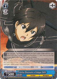 Kirito Discovers a Unique Skill (SAO/S47-E087 U) [Sword Art Online Re: Edit] - POKÉ JEUX