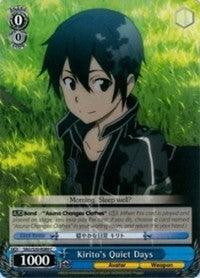 Kirito's Quiet Days (SAO/S20-E089 C) [Sword Art Online] - POKÉ JEUX