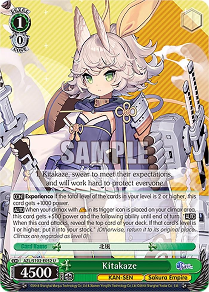 Kitakaze (AZL/S102-E052 U) [Azur Lane] - POKÉ JEUX
