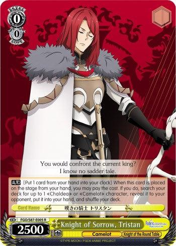 Knight of Sorrow, Tristan (FGO/S87-E005 R) [Fate/Grand Order THE MOVIE Divine Realm of the Round Table: Camelot] - POKÉ JEUX