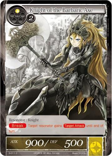 Knight of the Barbaric Axe (3-011) [The Shaft of Light of Valhalla] - POKÉ JEUX