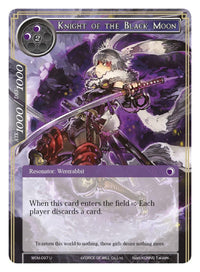 Knight of the Black Moon (WOM-097) [Winds of the Ominous Moon] - POKÉ JEUX