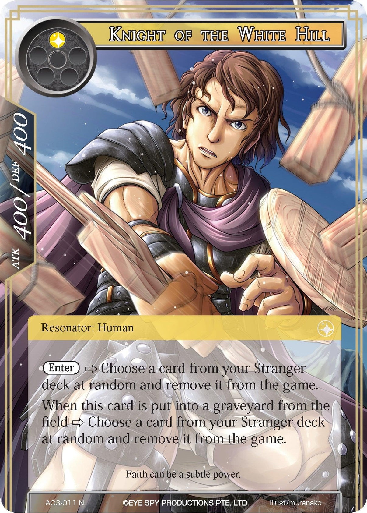 Knight of the White Hill (AO3-011) [Alice Origin III] - POKÉ JEUX