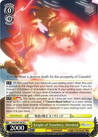 Knight of Treachery, Mordred (FGO/S87-E016 C) [Fate/Grand Order THE MOVIE Divine Realm of the Round Table: Camelot] - POKÉ JEUX