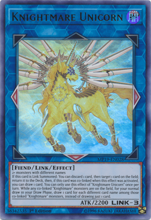 Knightmare Unicorn [MP19-EN028] Ultra Rare - POKÉ JEUX