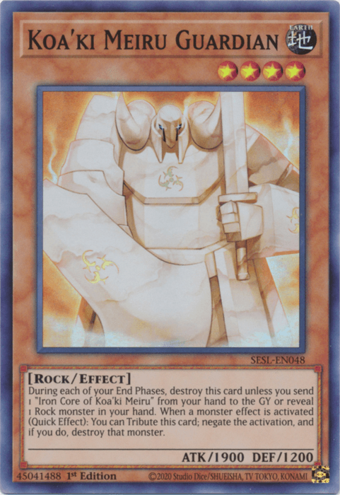 Koa'ki Meiru Guardian [SESL-EN048] Super Rare - POKÉ JEUX