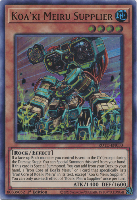 Koa'ki Meiru Supplier [ROTD-EN030] Ultra Rare - POKÉ JEUX
