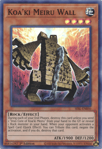 Koa'ki Meiru Wall [SESL-EN050] Super Rare - POKÉ JEUX