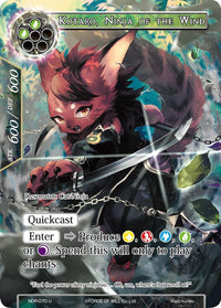 Kotaro, Ninja of the Wind (Full Art) (NDR-070) [New Dawn Rises] - POKÉ JEUX