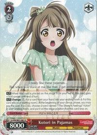 Kotori in Pajamas (LL/EN-W01-081 U) [Love Live! DX] - POKÉ JEUX
