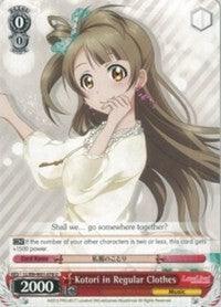 Kotori in Regular Clothes (LL/EN-W01-078 U) [Love Live! DX] - POKÉ JEUX
