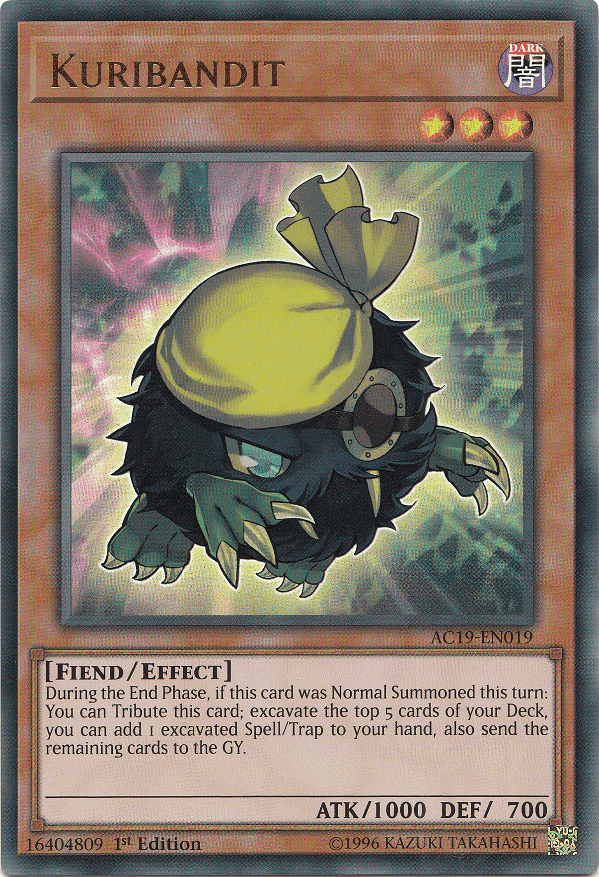 Kuribandit [AC19-EN019] Ultra Rare - POKÉ JEUX