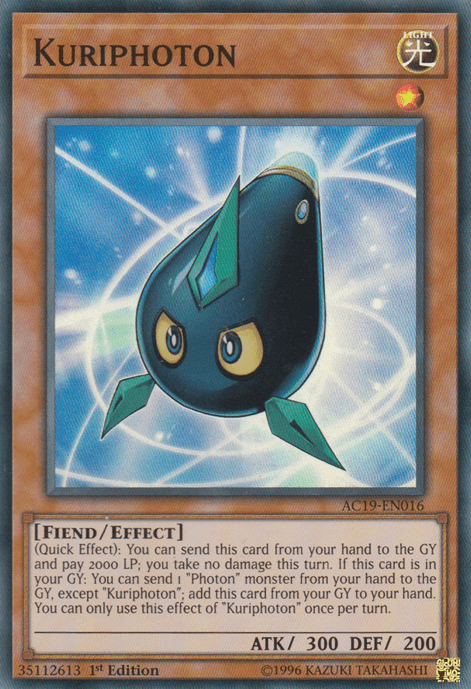 Kuriphoton [AC19-EN016] Super Rare - POKÉ JEUX