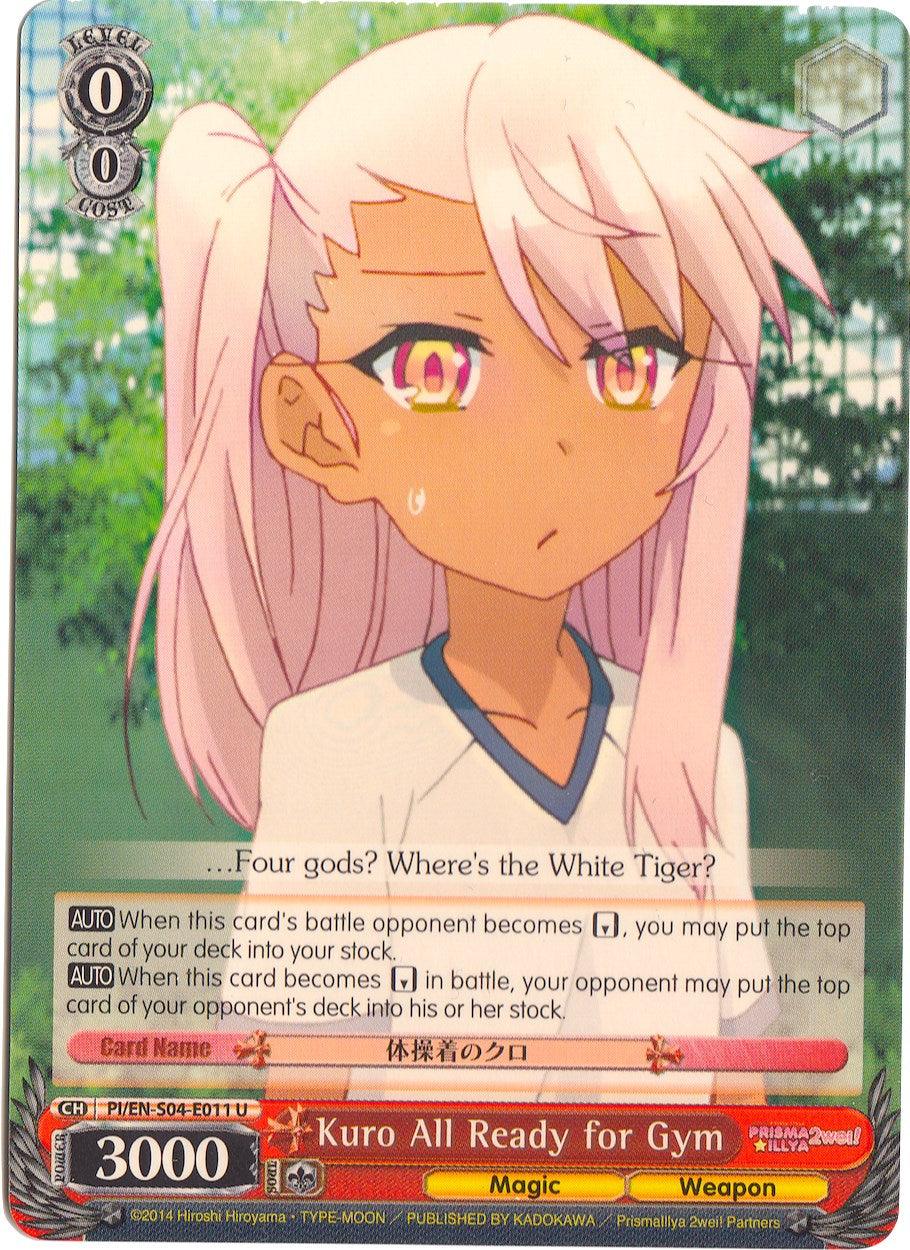 Kuro All Ready for Gym (PI/EN-S04-E011 U) [Fate/kaleid liner PRISMA ILLYA DX] - POKÉ JEUX