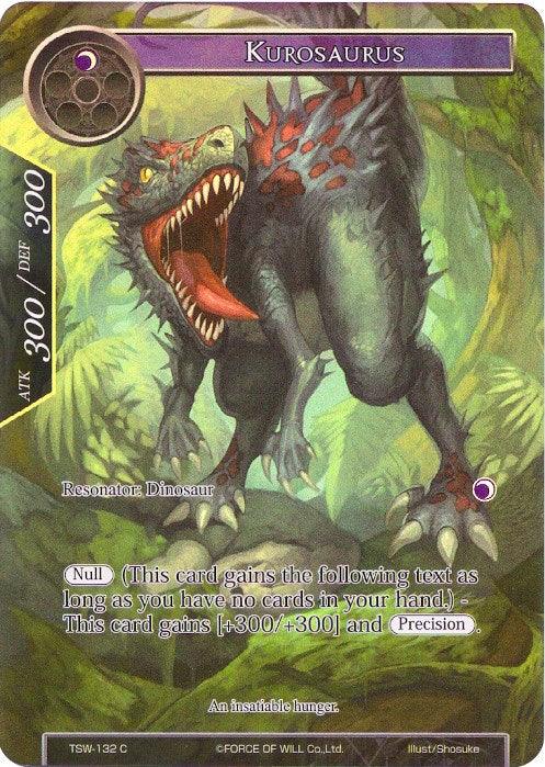 Kurosaurus (Full Art) (TSW-132) [The Time Spinning Witch] - POKÉ JEUX