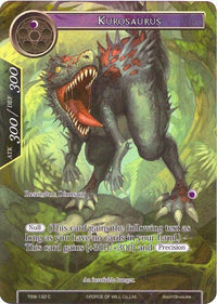 Kurosaurus (Full Art) (TSW-132) [The Time Spinning Witch] - POKÉ JEUX