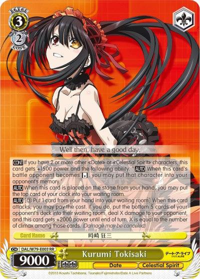 Kurumi Tokisaki (DAL/W79-E003 RR) [Date A Live] - POKÉ JEUX