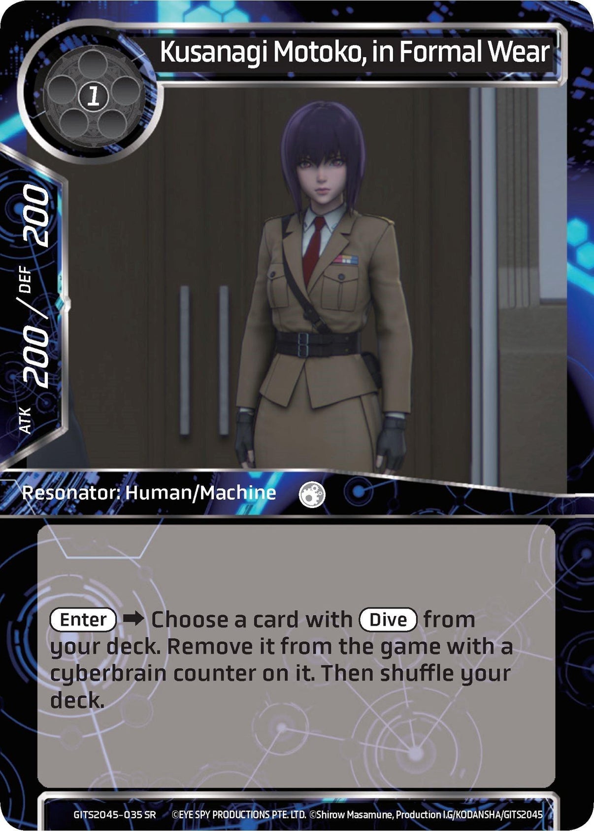 Kusanagi Motoko, in Formal Wear (GITS2045-035) [Ghost in the Shell SAC_2045] - POKÉ JEUX