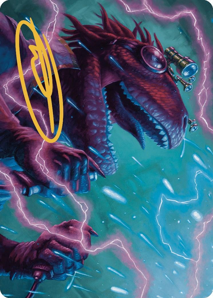 Kylox, Visionary Inventor Art Card (Gold-Stamped Signature) [Murders at Karlov Manor Art Series] - POKÉ JEUX