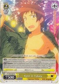 Kyon in Yukata (SY/W08-E007 R) [The Melancholy of Haruhi Suzumiya] - POKÉ JEUX