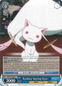 Kyubey Saying Kyu- (MM/W35-E091 C) [Puella Magi Madoka Magica the Movie -Rebellion-] - POKÉ JEUX