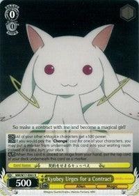 Kyubey Urges for a Contract (MM/W17-E003 R) [Puella Magi Madoka Magica] - POKÉ JEUX