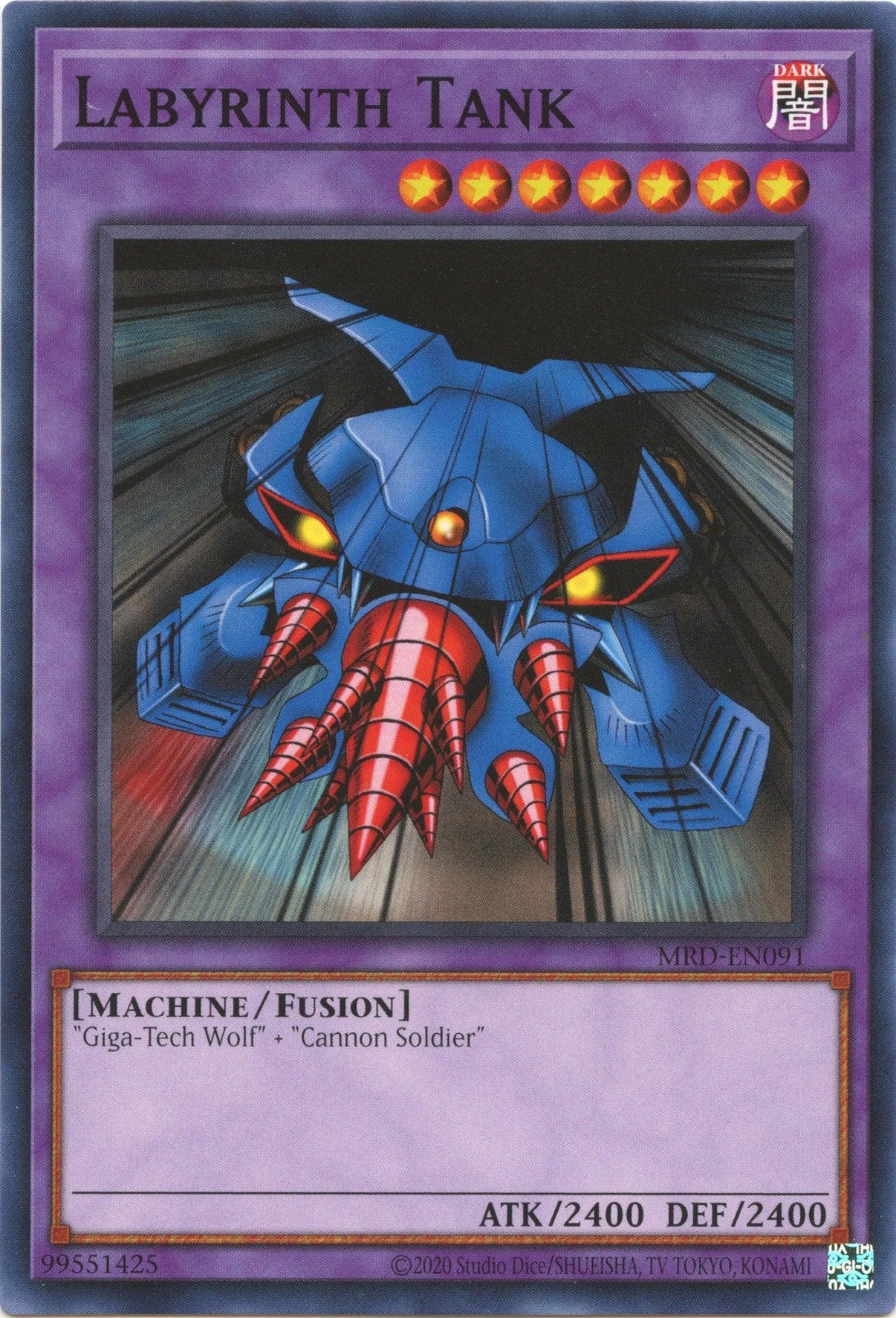 Labyrinth Tank (25th Anniversary) [MRD-EN091] Common - POKÉ JEUX