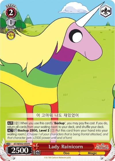 Lady Rainicorn (AT/WX02-050 R) [Adventure Time] - POKÉ JEUX