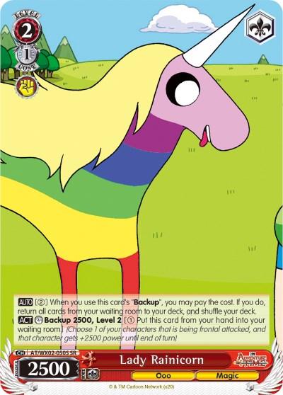Lady Rainicorn (AT/WX02-050S SR) [Adventure Time] - POKÉ JEUX
