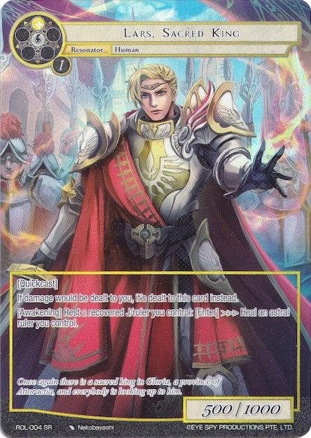 Lars, Sacred King (Full Art) (ROL-004) [Rebirth of Legend] - POKÉ JEUX