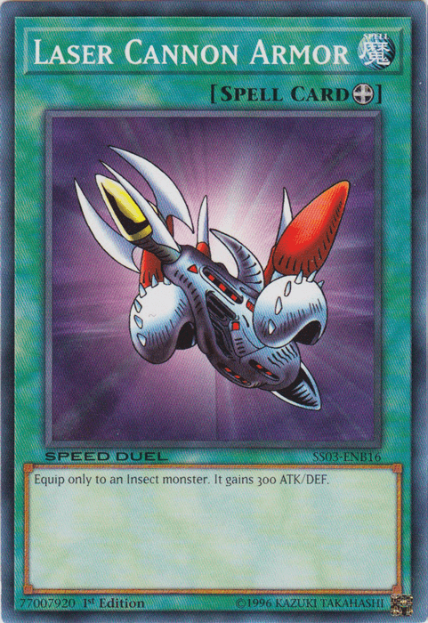 Laser Cannon Armor [SS03-ENB16] Common - POKÉ JEUX