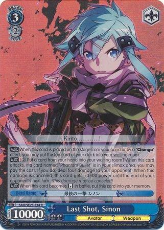Last Shot, Sinon (SAO/SE23-E24 R) (Parallel Foil) [Sword Art Online II] - POKÉ JEUX