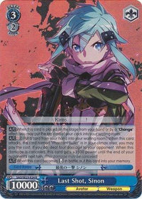 Last Shot, Sinon (SAO/SE23-E24 R) (Parallel Foil) [Sword Art Online II] - POKÉ JEUX