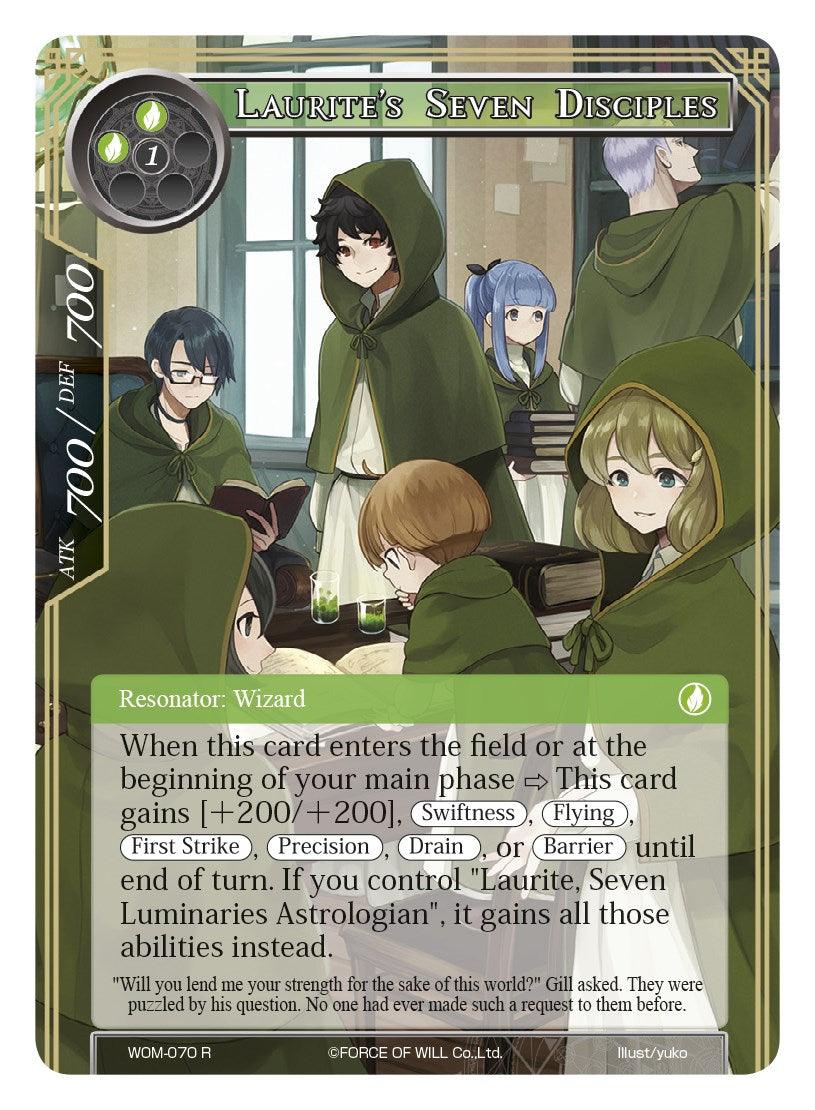 Laurite's Seven Disciples (WOM-070) [Winds of the Ominous Moon] - POKÉ JEUX