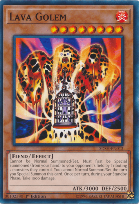 Lava Golem [SDSH-EN013] Common - POKÉ JEUX