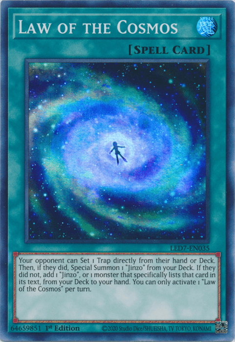 Law of the Cosmos [LED7-EN035] Super Rare - POKÉ JEUX