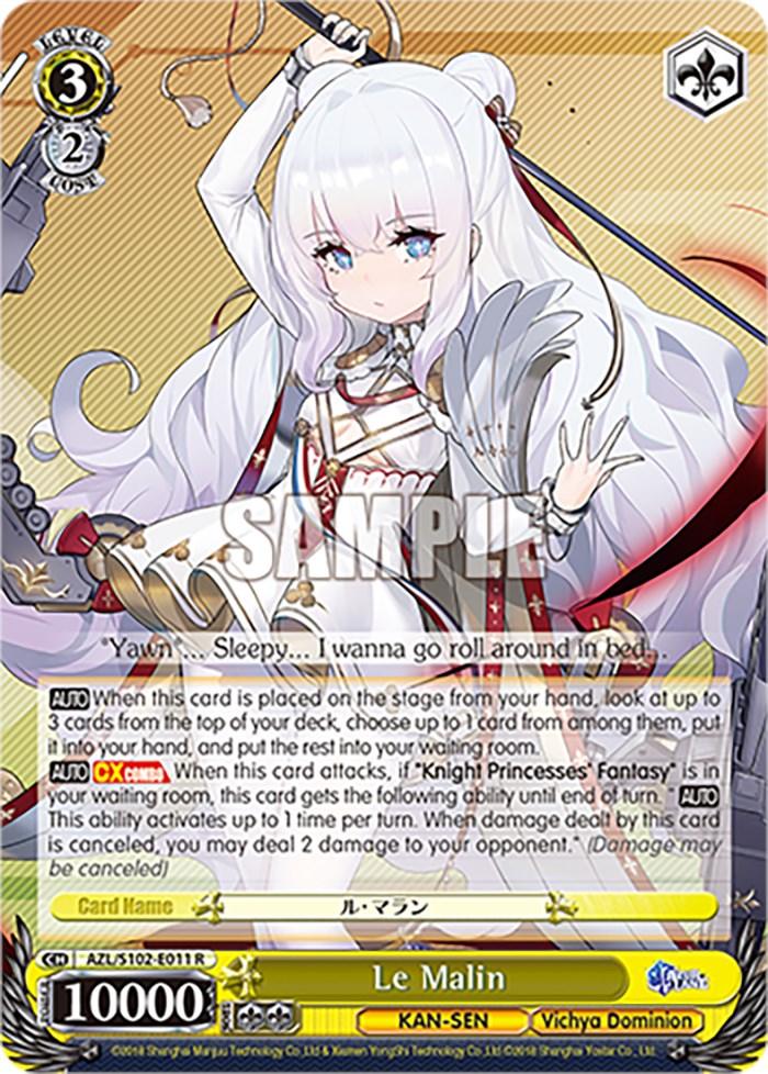 Le Malin (AZL/S102-E011 R) [Azur Lane] - POKÉ JEUX