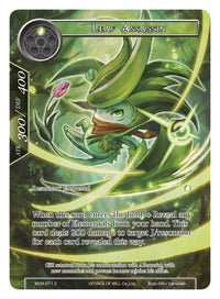 Leaf Assassin (Full Art) (WOM-071) [Winds of the Ominous Moon] - POKÉ JEUX